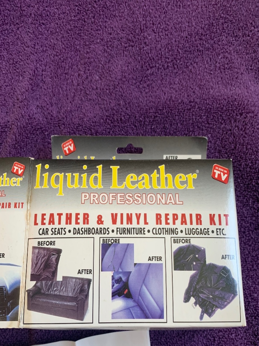 New Liquid Leather & Vinyl Repair Kit